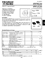 DataSheet IRFRC20 pdf